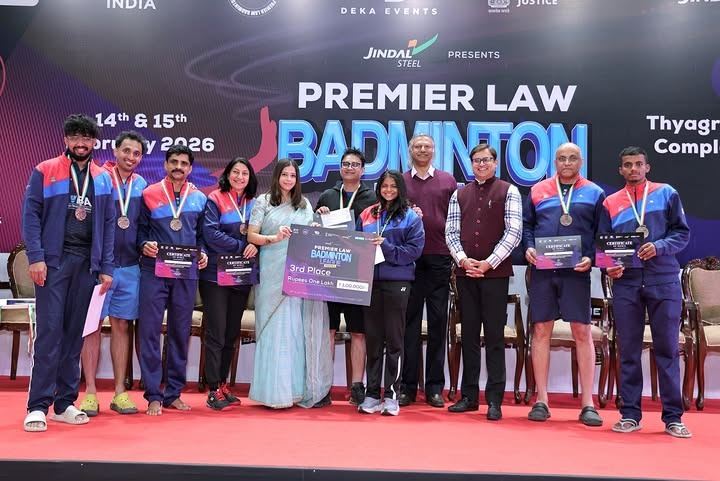 Premier Law Badminton League 2026 awards ceremony